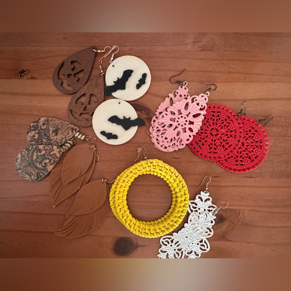 Plunder Mixed Statement‎ Earrings Bundle - Halloween